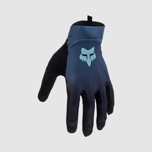 Guantes Bicicleta Flexair Race Azul Acero Fox