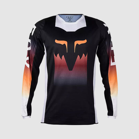 Polera Moto 180 Flora Negro Fox