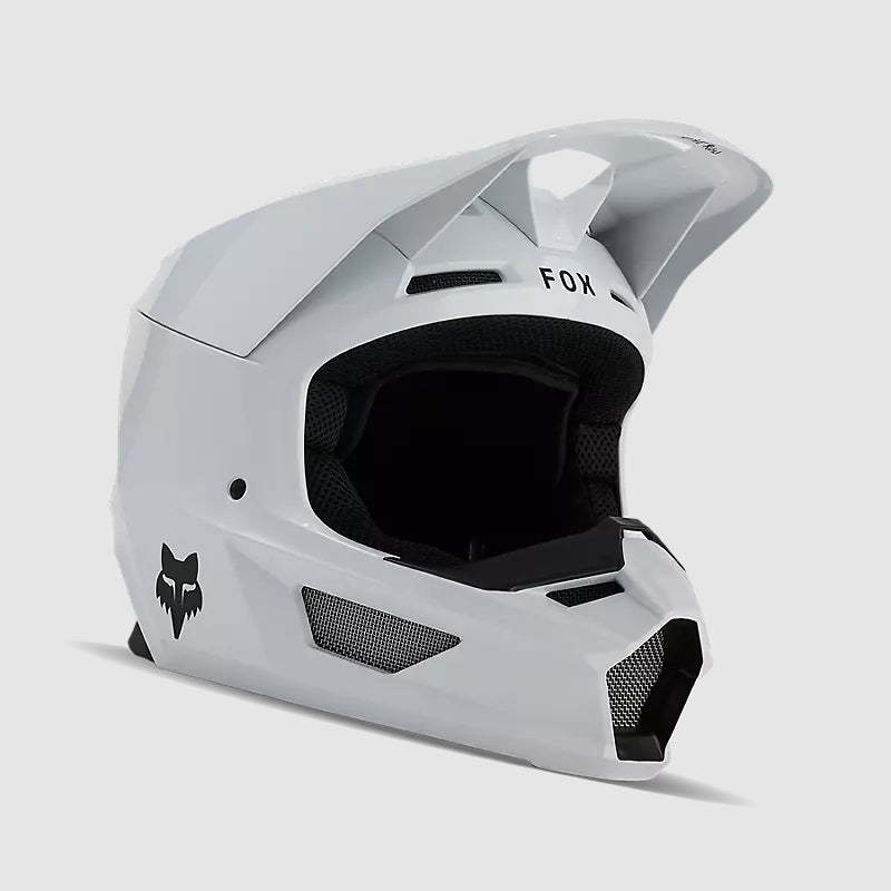 Casco Moto V Core Blanco Fox