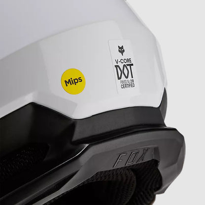 Casco Moto V Core Blanco Fox