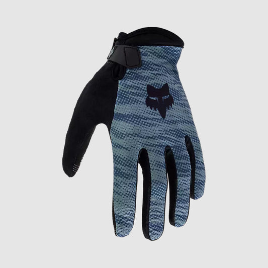 Guantes Bicicleta Ranger Emerson Azul Acero Fox