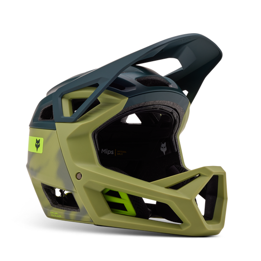 Casco Bicicleta Proframe RS Taunt Verde Oliva Fox