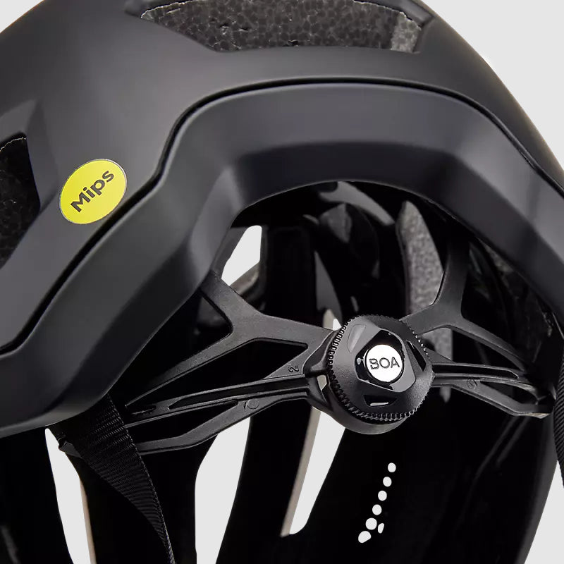 Casco Bicicleta Crossframe Pro Negro Matte Fox