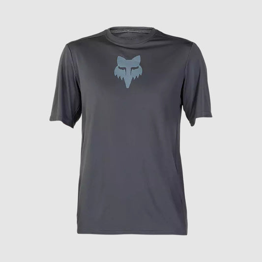 Polera Bicicleta Ranger Lab Head Gris Oscuro Fox