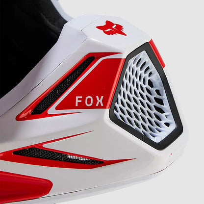 Casco Moto V3 RS Optical Rojo Fox