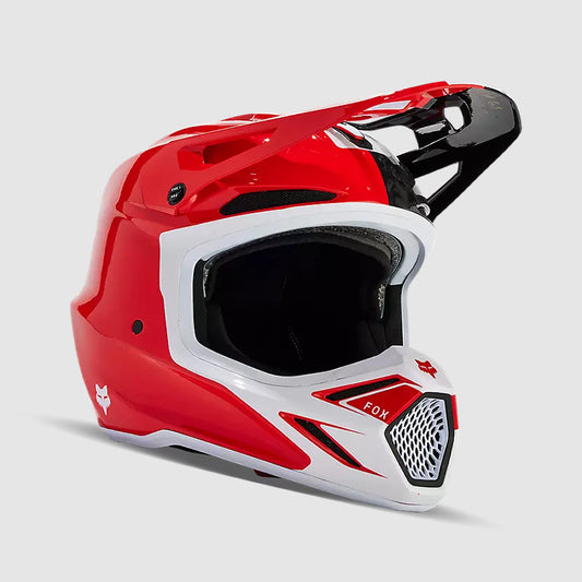 Casco Moto V3 RS Optical Rojo Fox