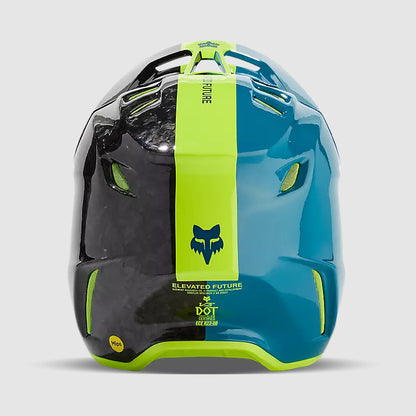 Casco Moto V3 RS Optical Turquesa Fox