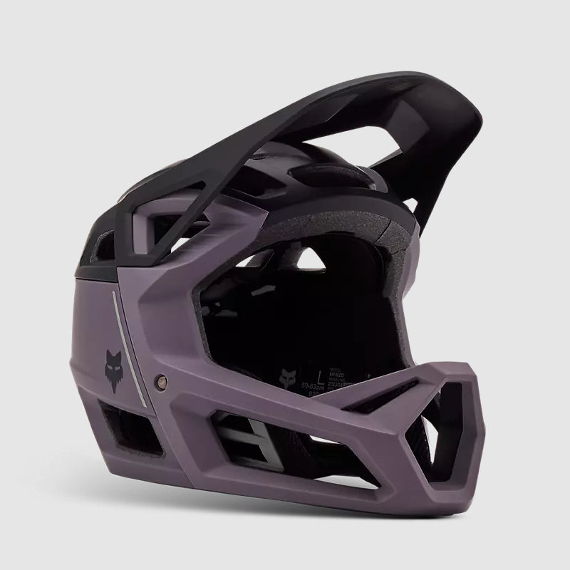 Casco Bicicleta New Proframe Clyzo Morado/Negro Fox