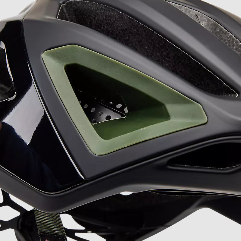 Casco Bicicleta Crossframe Pro Dogwood Negro/Verde Fox