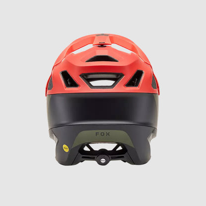 Casco Bicicleta New Dropframe Pro Naranjo Fox