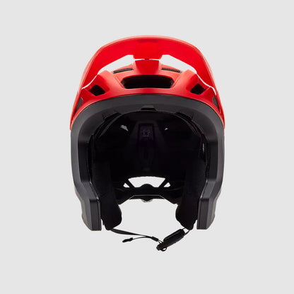 Casco Bicicleta New Dropframe Pro Naranjo Fox