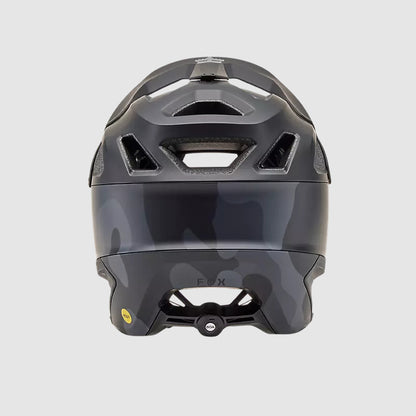 Casco Bicicleta New Dropframe Pro Negro Camo Fox