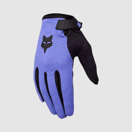 Guantes Bicicleta Mujer Ranger Morado Fox