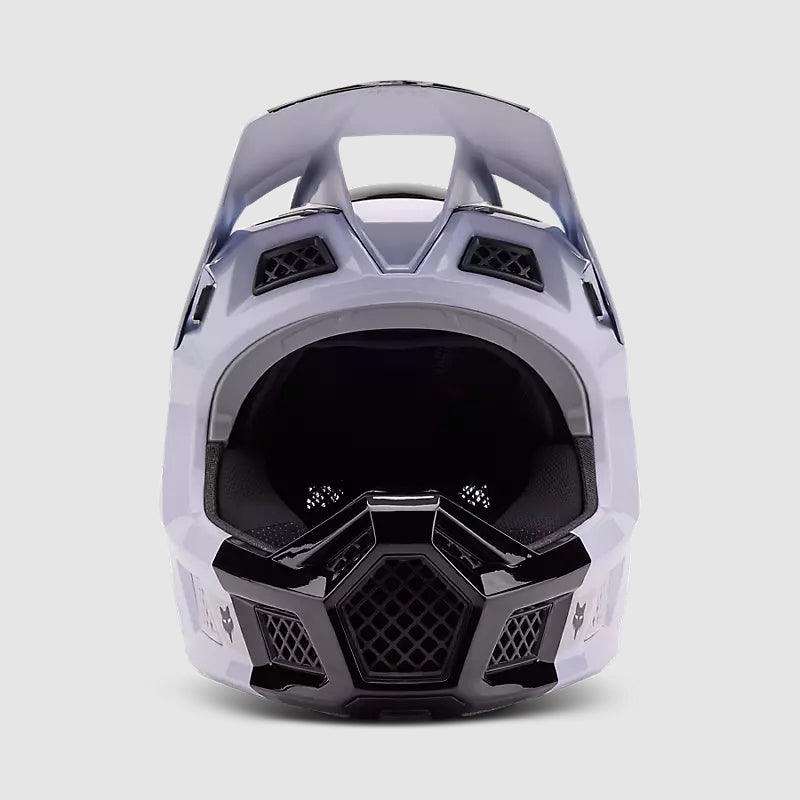 Casco Bicicleta Rampage Pro Carbon Mips Intrude Blanco Fox