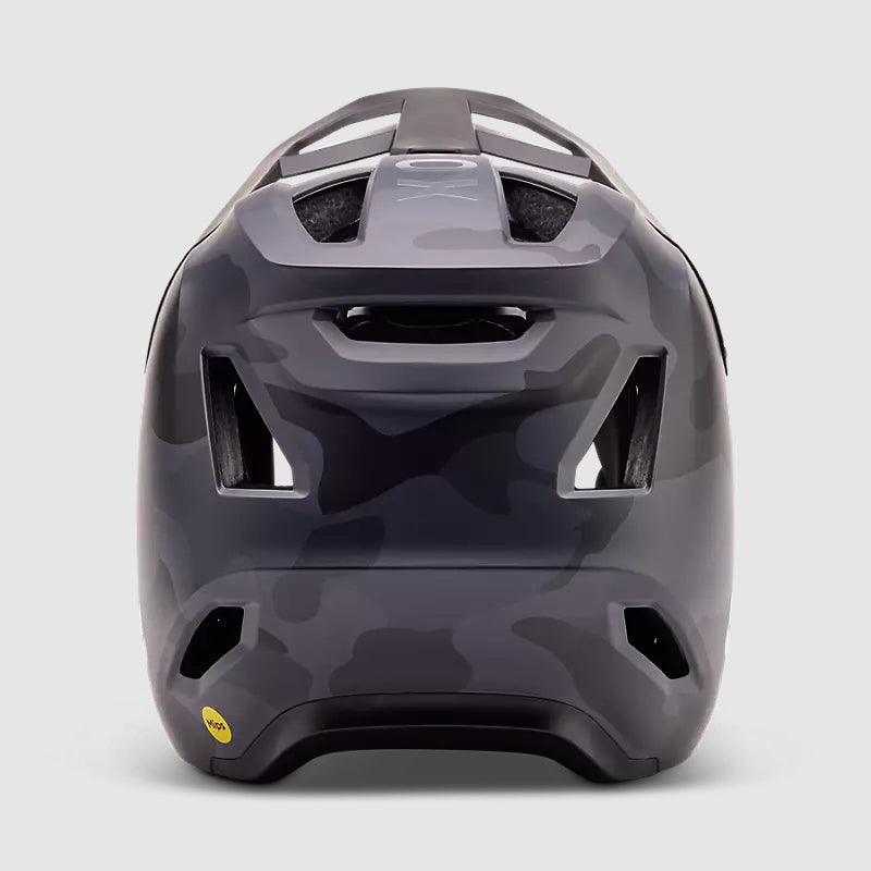 Casco Bicicleta New Rampage Negro Camo Fox