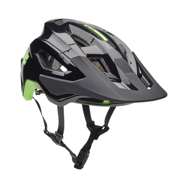 Casco Bicicleta Speedframe Pro Edición Limitada 50 Años Negro/Verde Fox