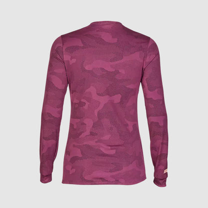 Polera Bicicleta Mujer Ranger TruDri™ Manga Larga Morado Fox