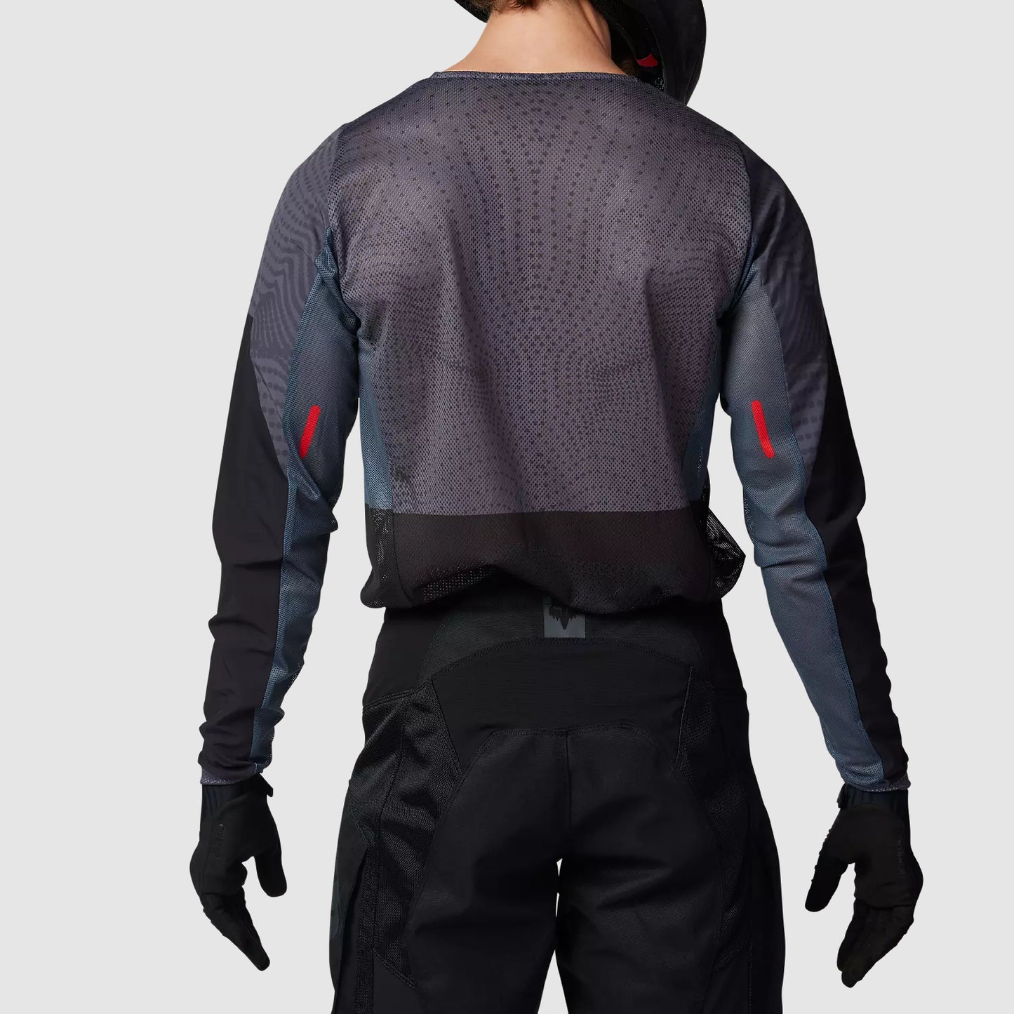 Polera Moto Ranger Air Offroad Gris Oscuro Fox