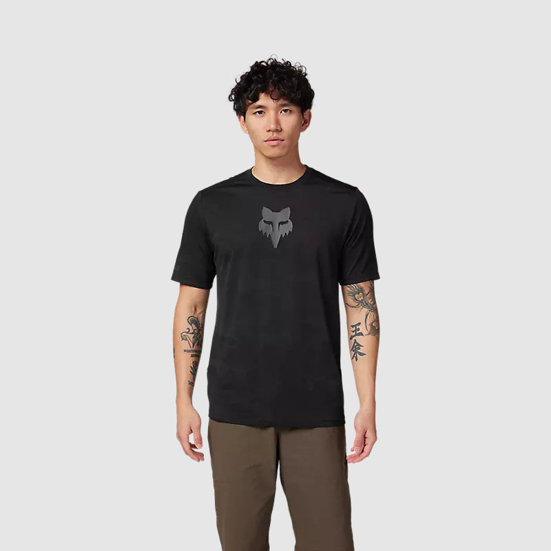 Polera Bicicleta Ranger TruDri™ Negro Fox