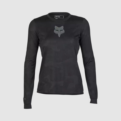 Polera Bicicleta Mujer Ranger TruDri™ Manga Larga Negro Fox