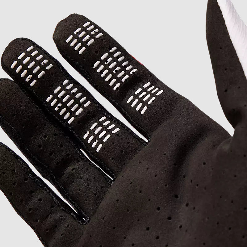 Guantes Moto Flexair Scans Edición Limitada Blanco/Negro Fox