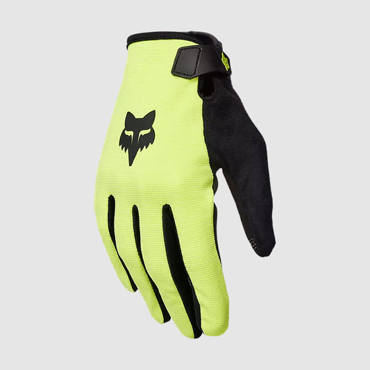 Guantes Bicicleta Ranger Amarillo Fluor Fox