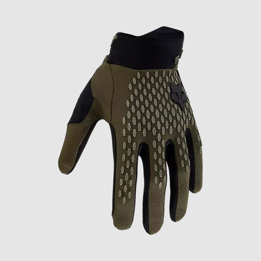 Guantes Bicicleta Defend Verde Oliva Fox