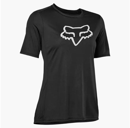 Polera Bicicleta Mujer Ranger Fox Head Negro Fox